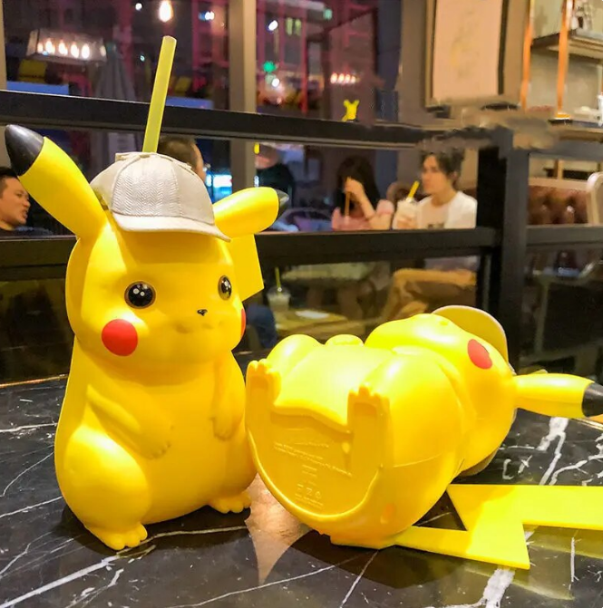 Pokemon Toys Figure Pikachu Water Cup - DUGO