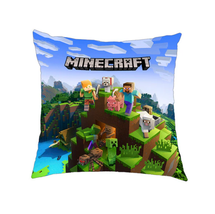 Minecraft Cushions Covers For Bed Pillows Car Sofa Pillowcase