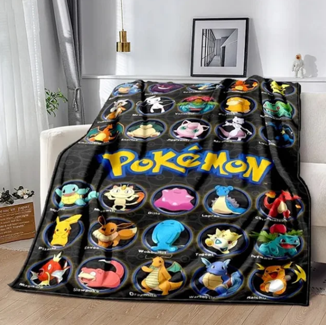 Pokemon Cartoon Blanket Creative