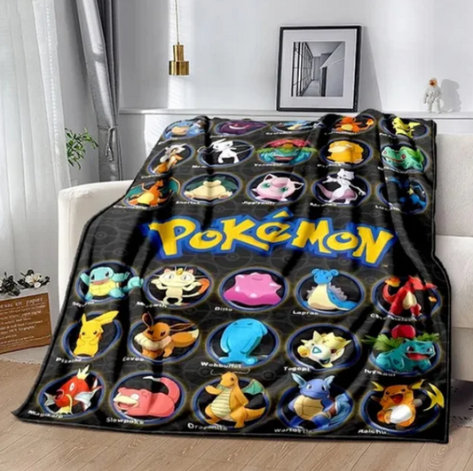 Pokemon Cartoon Blanket Creative