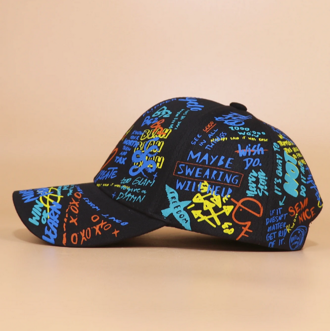 Stylish Graffiti Baseball Caps Outdoor