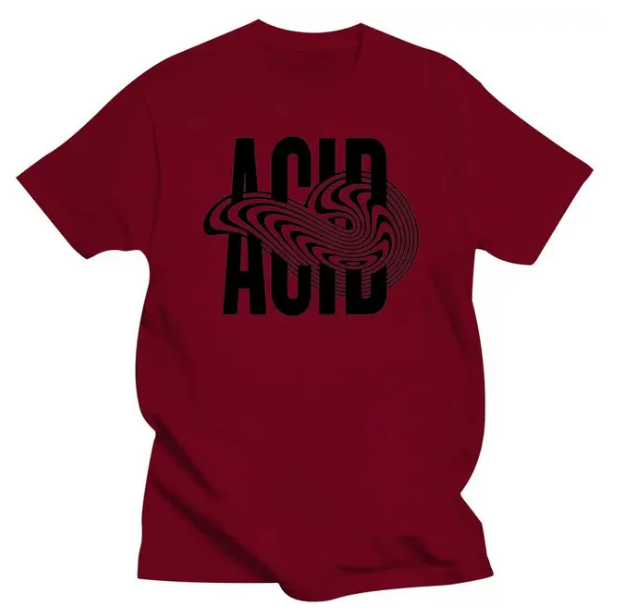 Mens Clothing Dj Tshirt Acid