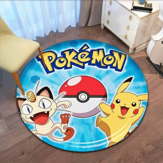 Perfect Pokemon Rug For Bedroom And Living Room Decor