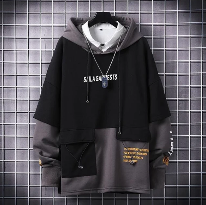 Fashion Japan Style Hoodies Men Streetwear Harajuku