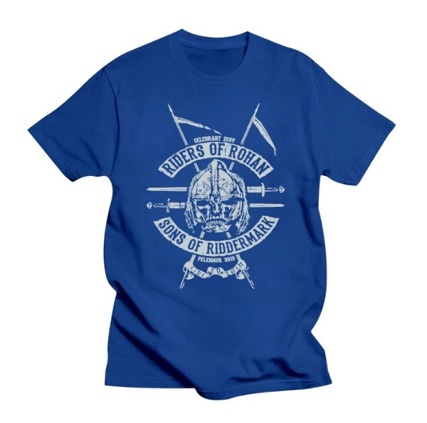 Tshirt O Neck Cotton Short Sleeve Riders Of Rohan