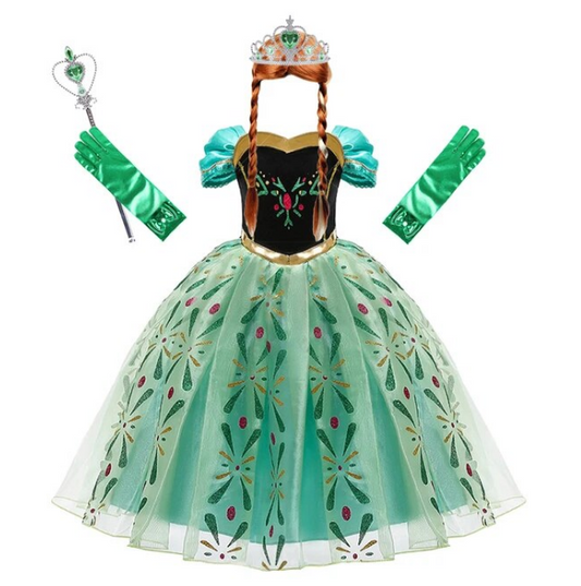 Anna Dresses Children Princess Dress Girl Cosplay