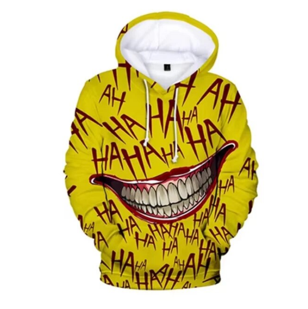 Haha Joker 3D Print Sweatshirt Hoodies