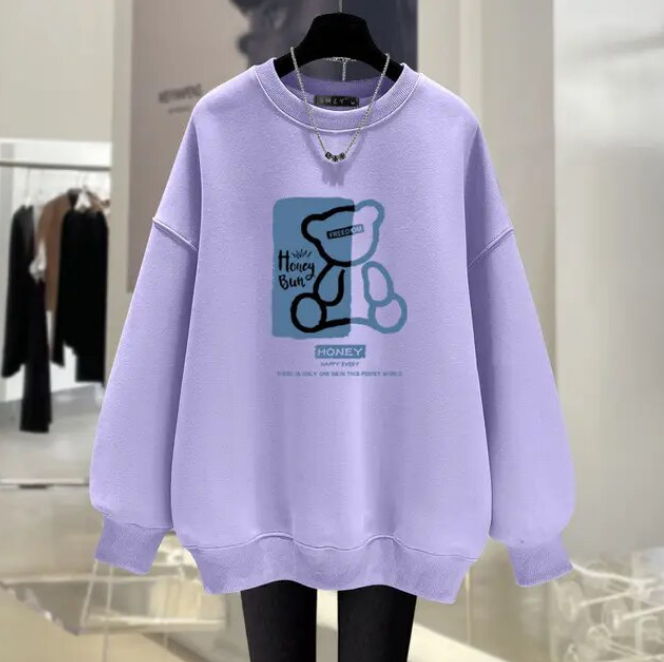 Sweatshirts Long Sleeve O Neck Pullovers Fashion