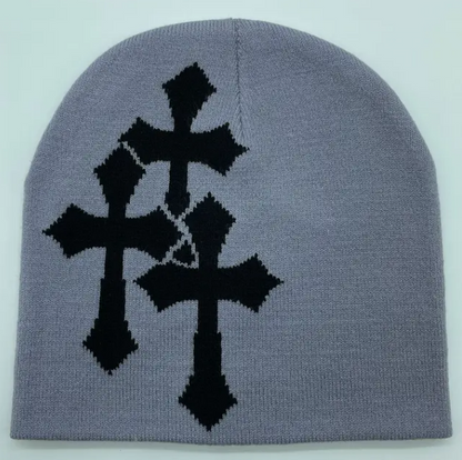 Fashion Popular Knitted Cap Cross Hip Hop