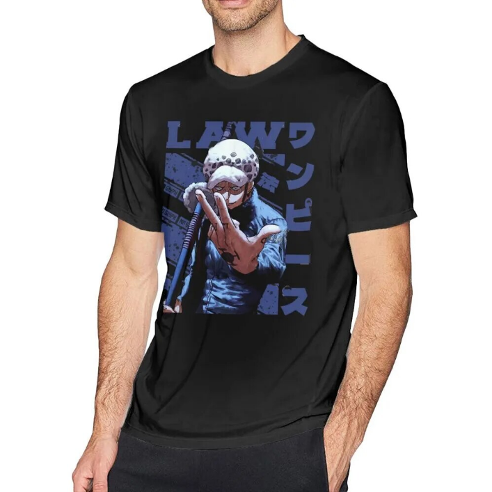 Men Trafalgar Law Tshirt