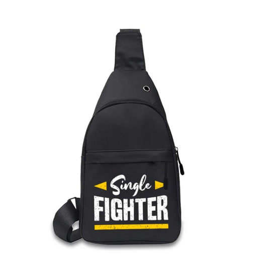 Fashion Shoulder Chest Bag Single Fighter For Men Casual