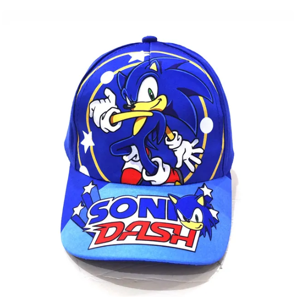 Children Baseball Cap Anime Sonic