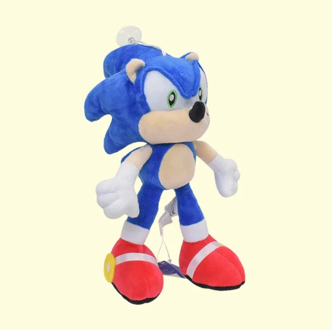 Cartoon Sonic The Hedgehog Plush Doll