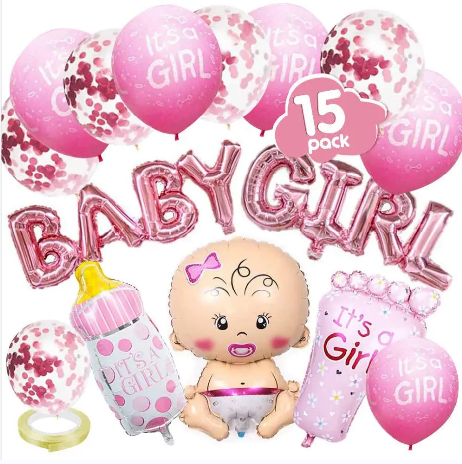 Kids Birthday Party Balloons Baby Boy Girl Foil Balloon