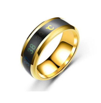 Temperature Ring Titanium Steel Mood Emotion Feeling Intelligent