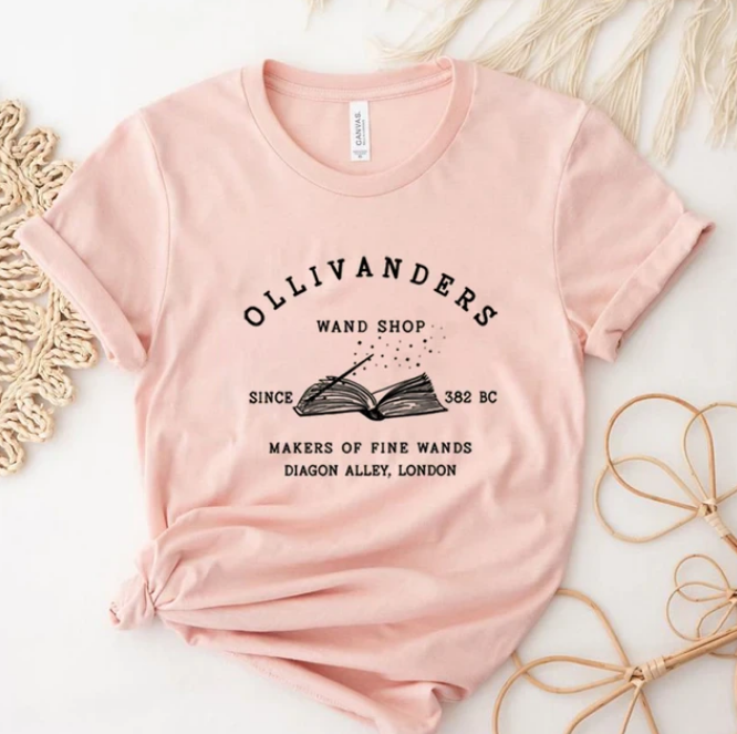 Ollivanders Wand Shop Tshirt - DUGO