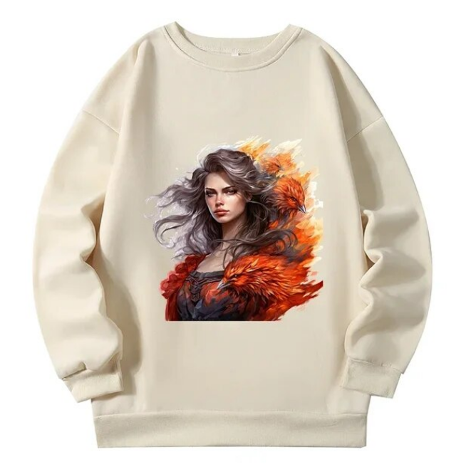 Witch Gothic Sweatshirt Fashion