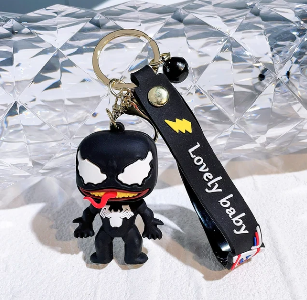 Marvel Anti Hero Venom Keychains Cute