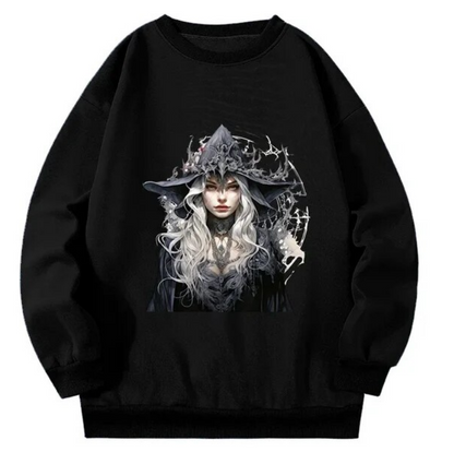 Witch Gothic Sweatshirt Trendy