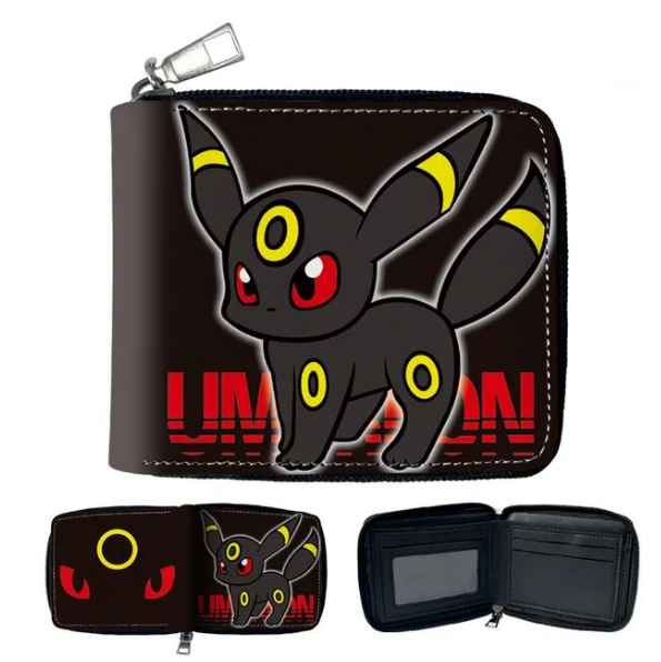 Pokemon Short Wallet Pattern PU Leather