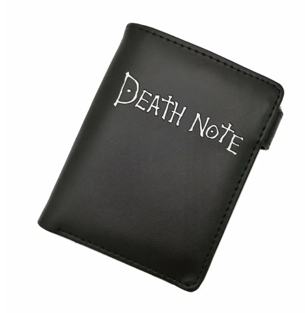 Death Note Anime Black Leather Wallet