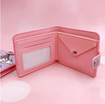 Hello Kitty Wallet With Buttons