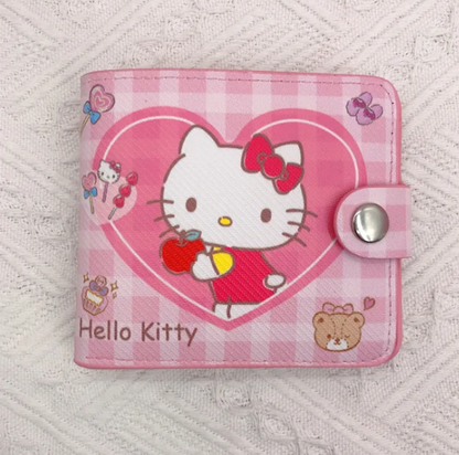 Hello Kitty Wallets With Delightful Buttons