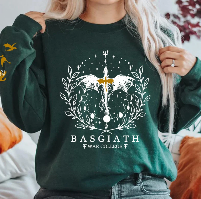 Fourth Wing Sweatshirt Basgiath War College Sweatshirt