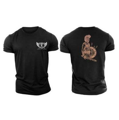 Tshirt 3D Printing Spartan Forged Gym