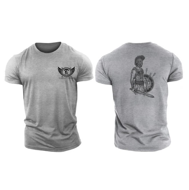 Tshirt 3D Printing Spartan Forged Gym