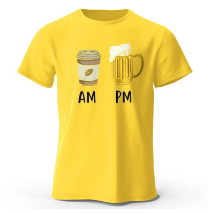 Coffee and Beer Printed Men Tshirt