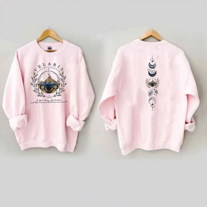 Sweatshirt Velaris City Of Starlight Front And Back