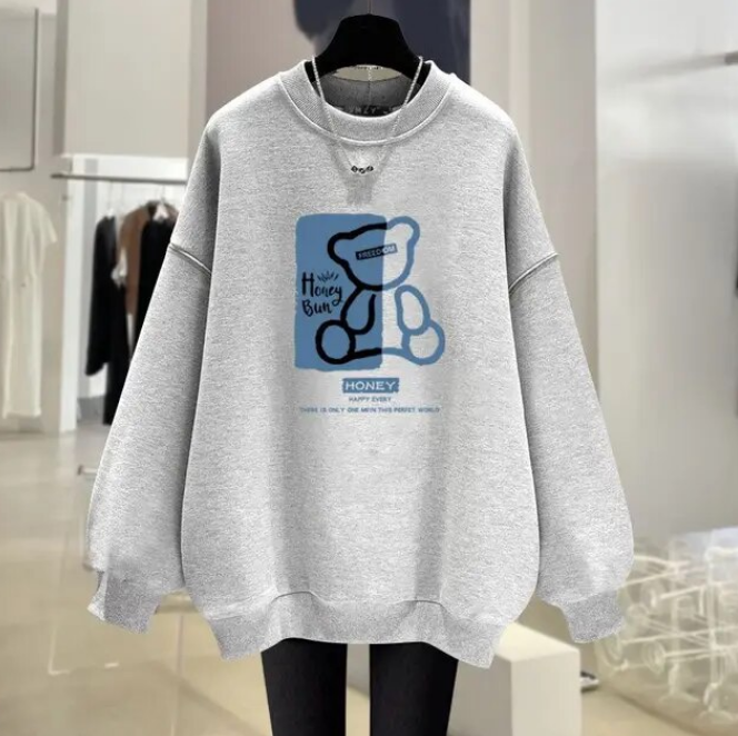 Sweatshirts Long Sleeve O Neck Pullovers Fashion