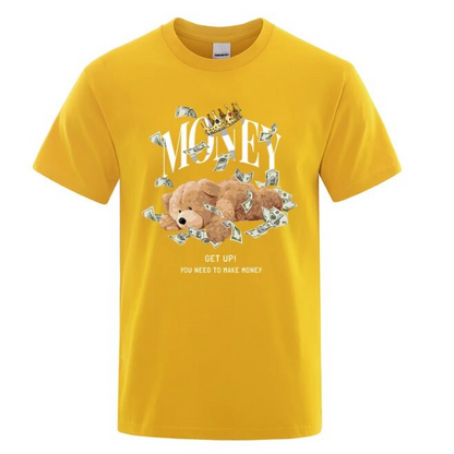 Get Up You Need To Make Money Teddy Bear Tshirt