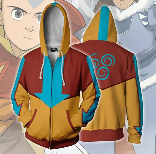 Anime Avatar The Last Airbender 3D Print Hoodies