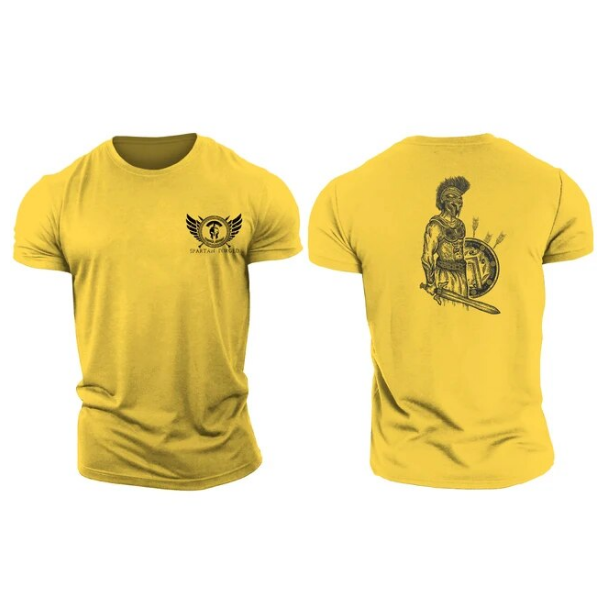 Tshirt 3D Printing Spartan Forged Gym