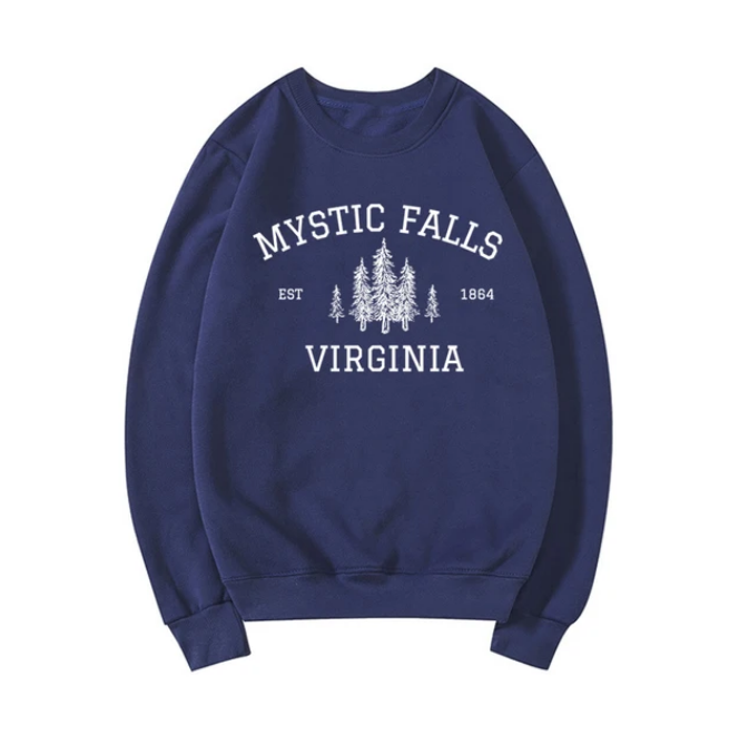 Mystic Falls Virginia Sweatshirt Vampire