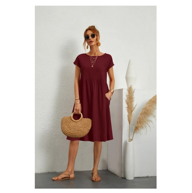 Dresses Summer Vintage Style Female O neck