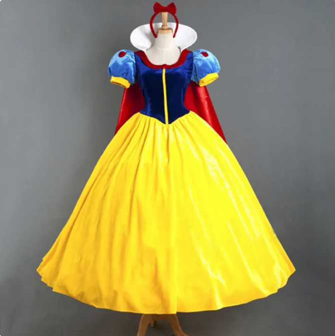 Cosplay Dress Snow White Girl Princess Dress