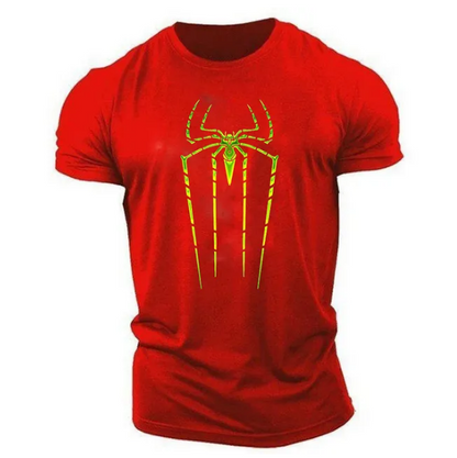 Summer Casual Sports Fashion Spider Tshirt