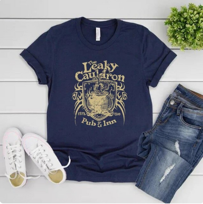 Magical Wizard Castle Unisex Tshirt Cute Wizard Book Lover