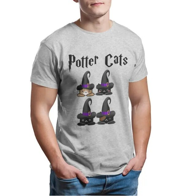 Tshirt Harry Pawter Cotton Fashion