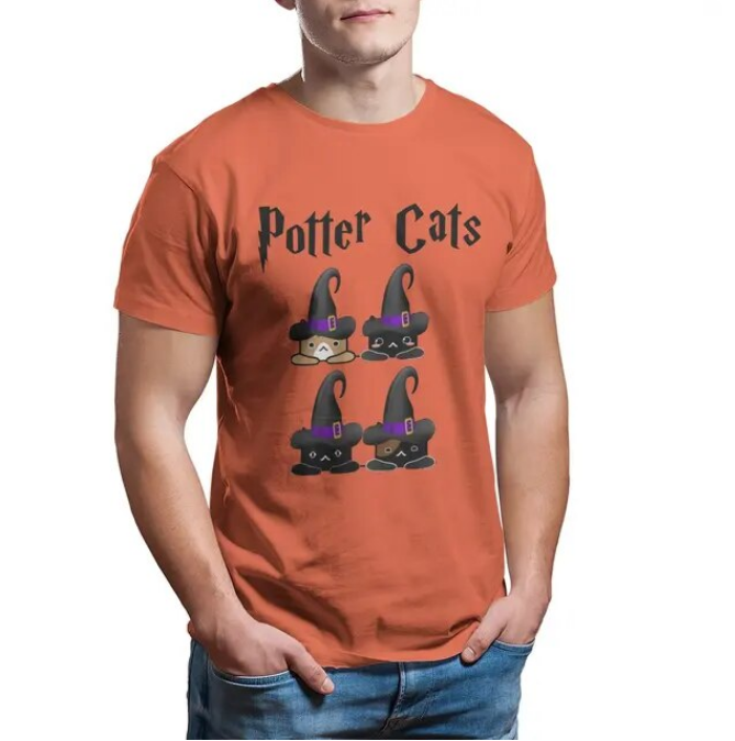 Tshirt Harry Pawter Cotton Fashion