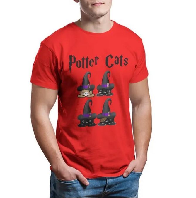 Tshirt Harry Pawter Cotton - DUGO