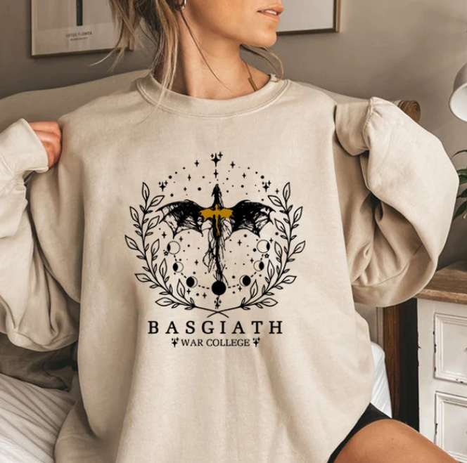 Fourth Wing Sweatshirt Basgiath War College Sweatshirt