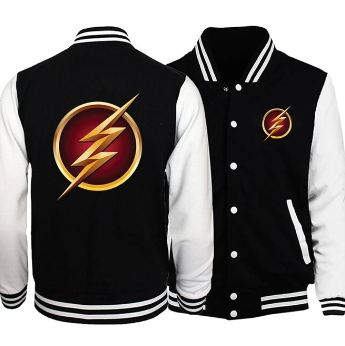 Movie Flash Printing Jackets Warm Soft