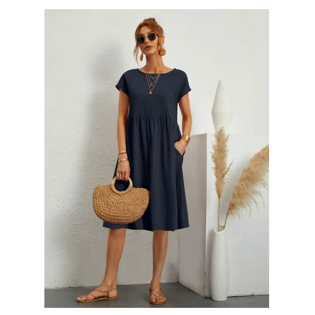 Dresses Summer Vintage Style Female O neck