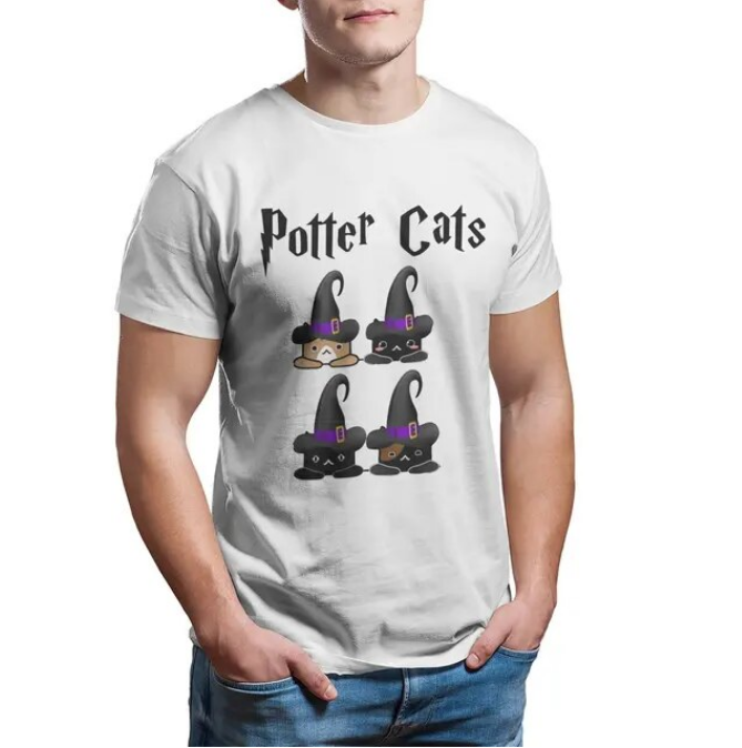 Tshirt Harry Pawter Cotton - DUGO