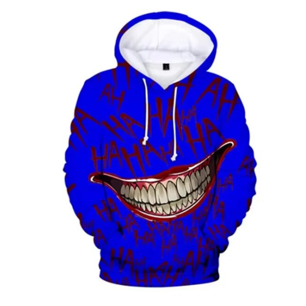 Haha Joker 3D Print Sweatshirt Hoodies