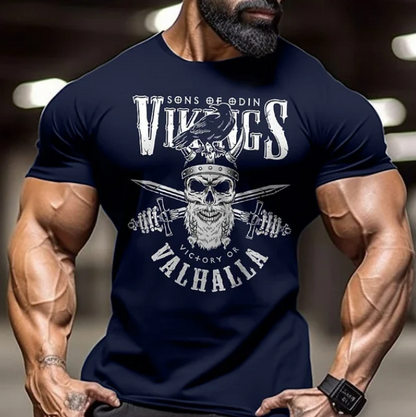 Skull Weapon Printed Tshirt Men